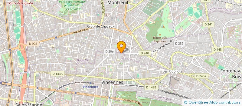 localisation de l'entreprise CONJUNCTO CONSEIL à VINCENNES