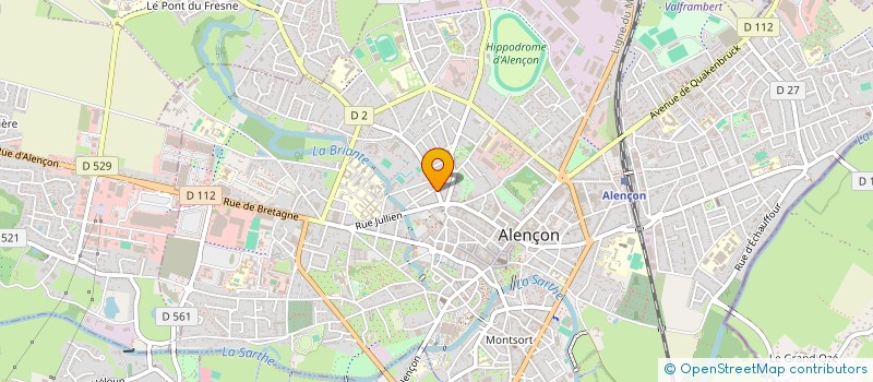 localisation de l'entreprise CONLOG à ALENCON