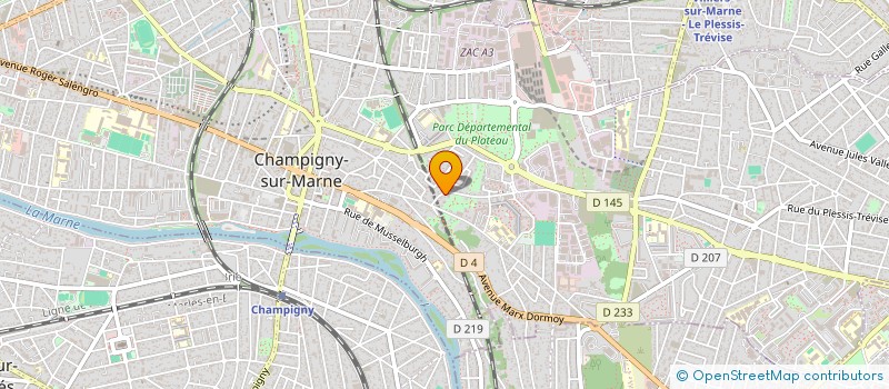localisation de l'entreprise CONNAIS LOIS ANIM RENCONT CLAR à CHAMPIGNY-SUR-MARNE