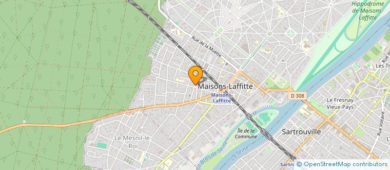 localisation de l'entreprise CONNAISSANCE à MAISONS-LAFFITTE