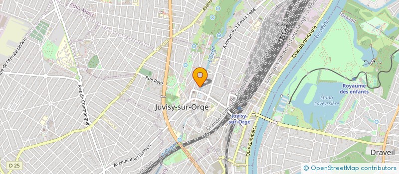 localisation de l'entreprise CONNAISSANCE DE L EMPLOI DES REVENUS ET DES COUTS à JUVISY-SUR-ORGE