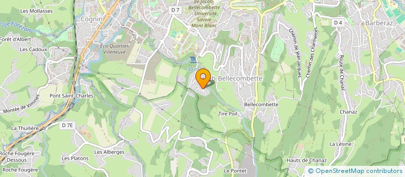 localisation de l'entreprise CONNAISSANCE DE LA SURDITE  JACOB-BELLECOMBETTE