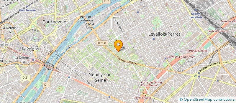 localisation de l'entreprise CONNAISSANCE DU MONDE DISTRIBUTION à NEUILLY-SUR-SEINE