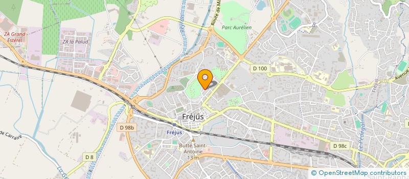 localisation de l'entreprise CONNAISSANCE DU PATRIMOINE à FREJUS