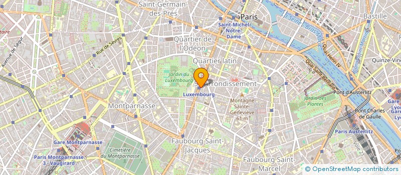 localisation de l'entreprise CONNAISSANCE ET COMMUNICATION  PARIS