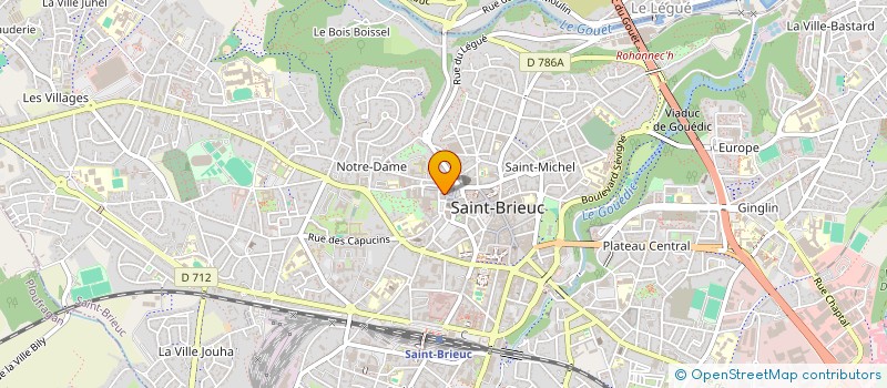 localisation de l'entreprise CONNAISSANCE ET SAVOIR à SAINT-BRIEUC