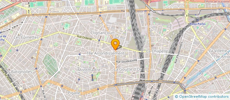 localisation de l'entreprise CONNAISSANCE FLEUVES DU MONDE  PARIS