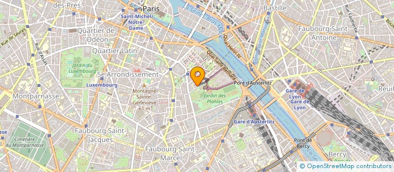 localisation de l'entreprise CONNAISSANCE GESTION DES HYDROSYSTEMES à PARIS