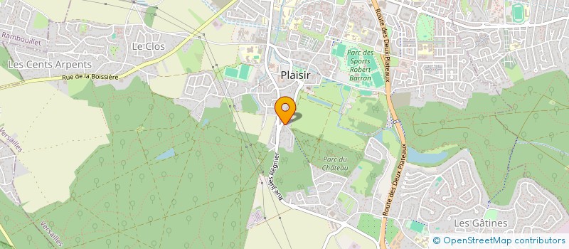 localisation de l'entreprise CONNAISSANCES ET PARTAGE à PLAISIR