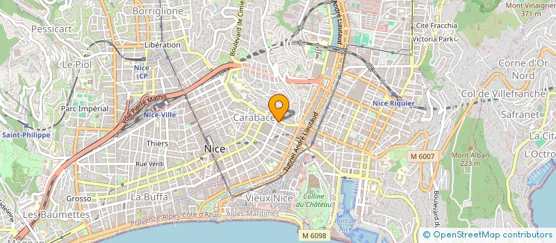 localisation de l'entreprise CONNAITRE CHOTT à NICE