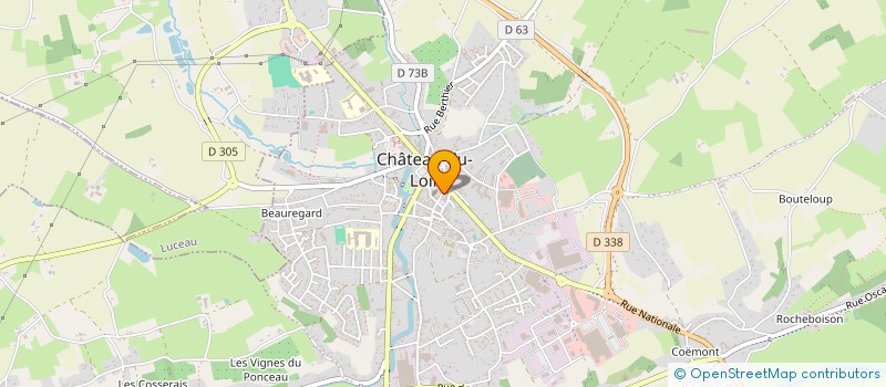 localisation de l'entreprise CONNAITRE LA BIBLE  MONTVAL-SUR-LOIR