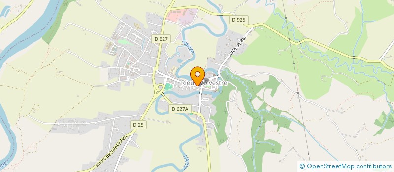 localisation de l'entreprise CONNAITRE PROTEGER NATURE EN VOLVESTRE  RIEUX-VOLVESTRE