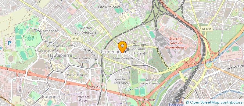 localisation de l'entreprise CONNAN GILDAS à STRASBOURG