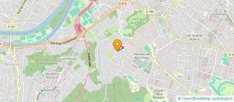 localisation de l'entreprise CONNECT 3C à SURESNES