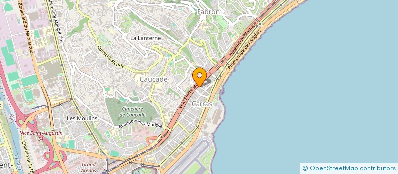 localisation de l'entreprise CONNECT à NICE