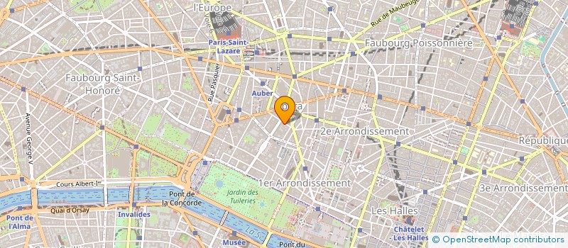 localisation de l'entreprise CONNECT  PARIS