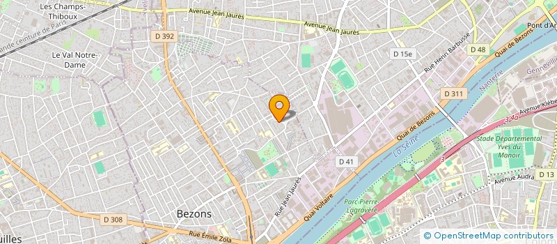 localisation de l'entreprise CONNECT AND DRIVE à BEZONS