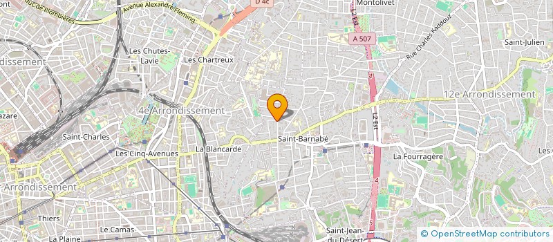 localisation de l'entreprise CONNECT & CO à MARSEILLE