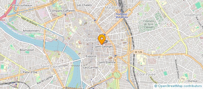 localisation de l'entreprise CONNECT E-FORM  TOULOUSE