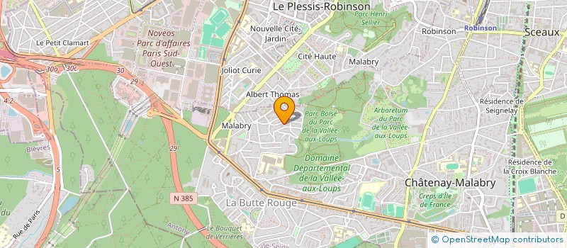localisation de l'entreprise CONNECT EASY à CHATENAY-MALABRY