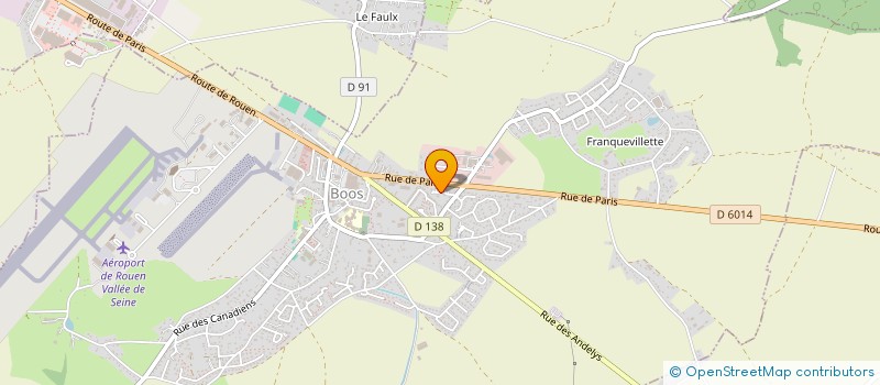 localisation de l'entreprise CONNECT ENERGIE  BOOS