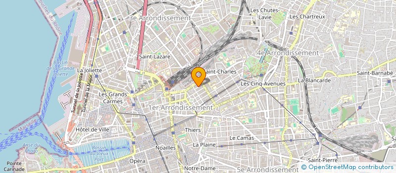 localisation de l'entreprise CONNECT FR à MARSEILLE