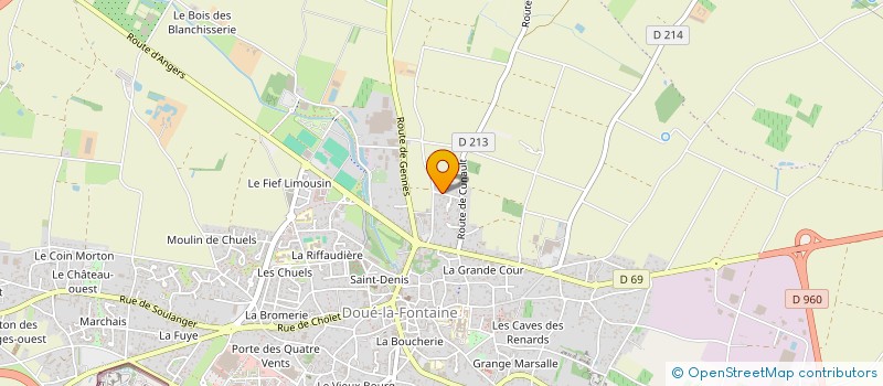 localisation de l'entreprise CONNECT HI-FI à DOUE-EN-ANJOU