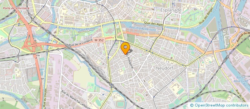 localisation de l'entreprise CONNECT IMMO à STRASBOURG