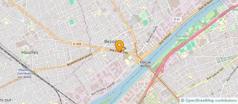 localisation de l'entreprise CONNECT PLUS  BEZONS