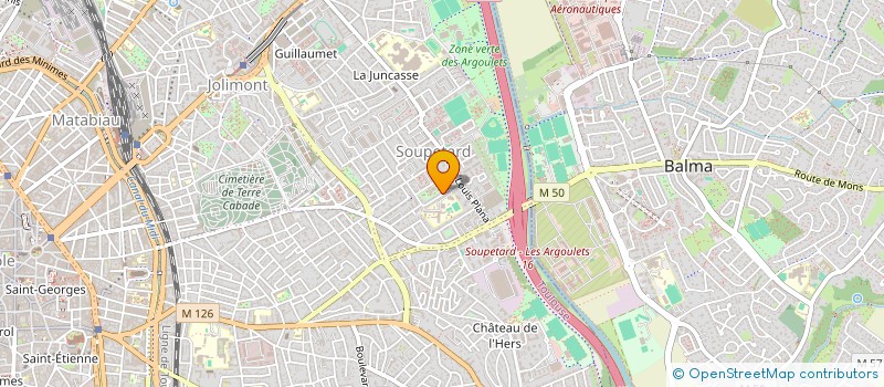 localisation de l'entreprise CONNECT SANTE  TOULOUSE