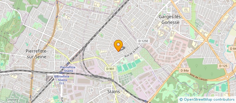 localisation de l'entreprise CONNECT SOLUTION à STAINS