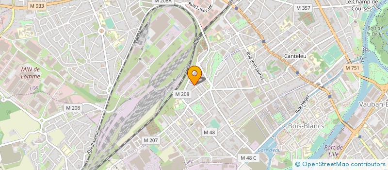 localisation de l'entreprise CONNECT TRADE à LILLE
