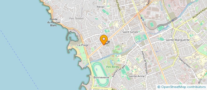 localisation de l'entreprise CONNECT TRANSPORTS SERVICES  MARSEILLE