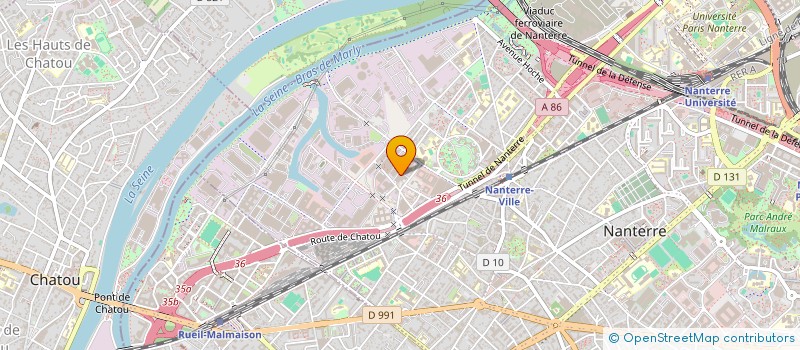 localisation de l'entreprise CONNECT YOUR MACHINE  NANTERRE