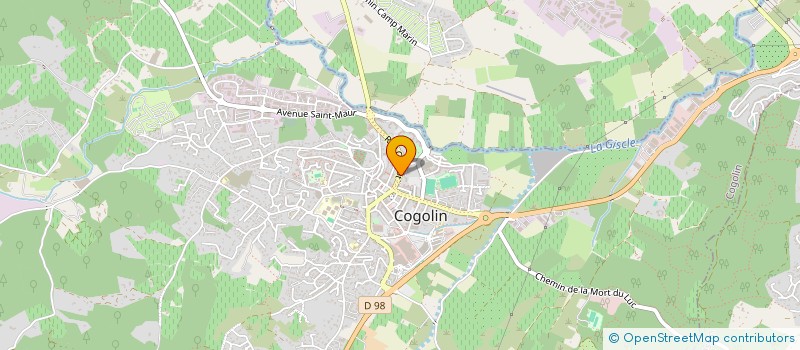 localisation de l'entreprise CONNECTED à COGOLIN