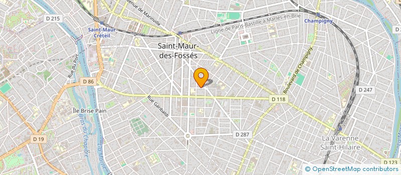 localisation de l'entreprise CONNECTED CONSULTING à SAINT-MAUR-DES-FOSSES