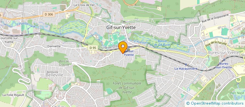 localisation de l'entreprise CONNECTED MINDS à GIF SUR YVETTE