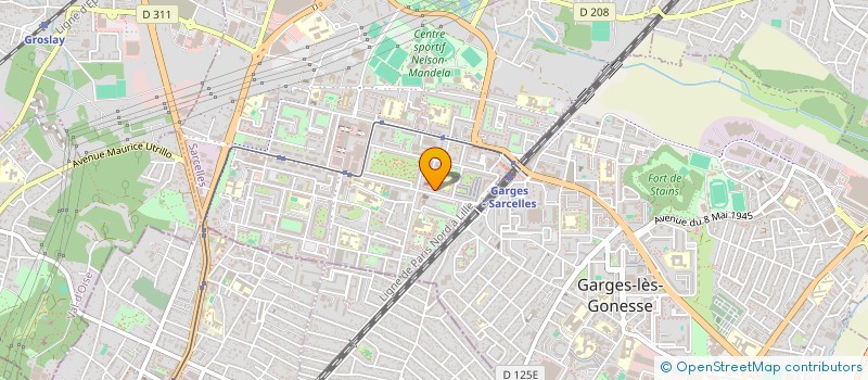 localisation de l'entreprise CONNECTED TECHNOLOGIE FRANCE à SARCELLES