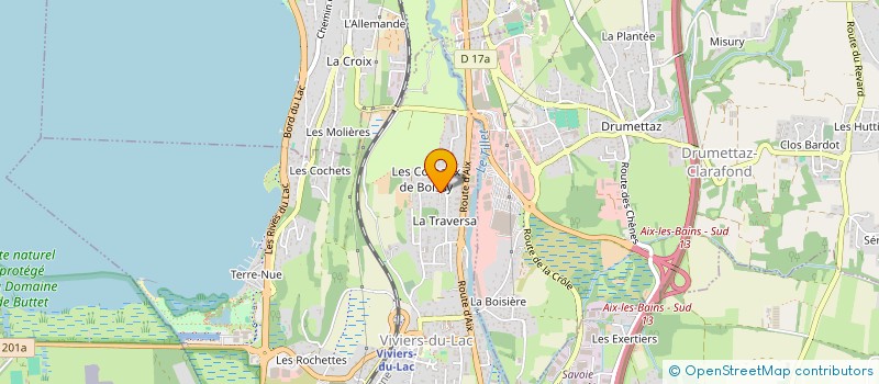 localisation de l'entreprise CONNECTELEC  VIVIERS-DU-LAC