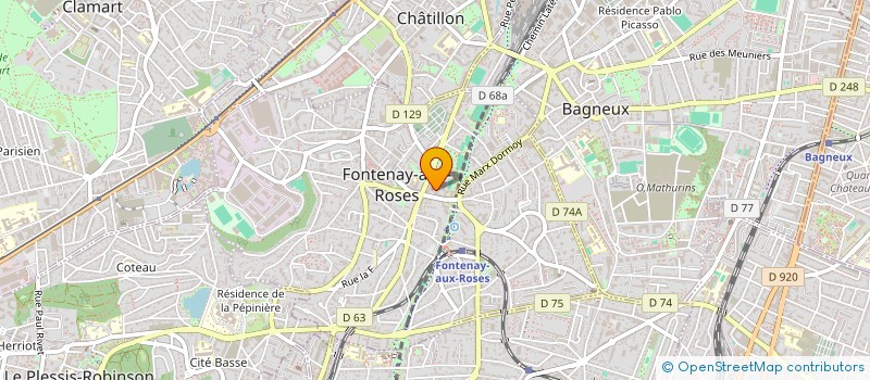 localisation de l'entreprise CONNECTFORCOM à FONTENAY-AUX-ROSES