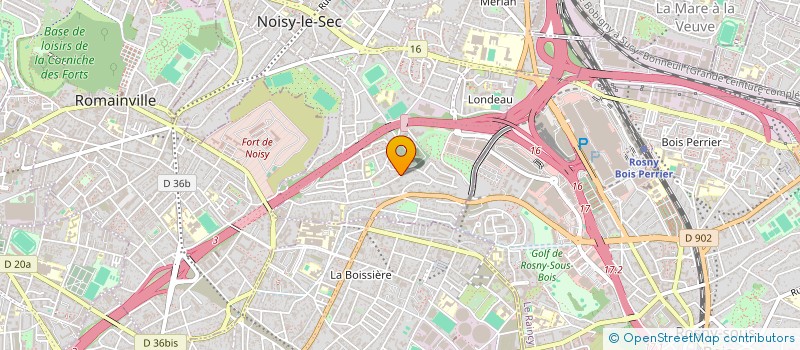 localisation de l'entreprise CONNECTHABITA à NOISY-LE-SEC