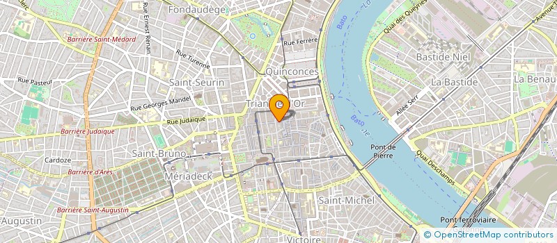 localisation de l'entreprise CONNECTIF PLATEFORME CREATIVE  BORDEAUX