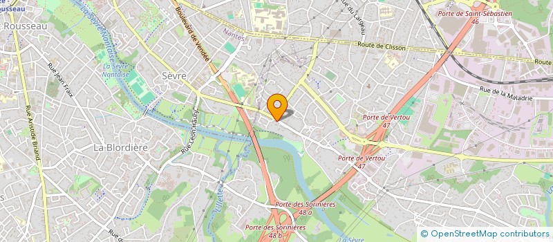 localisation de l'entreprise CONNECTING ELEC à VERTOU