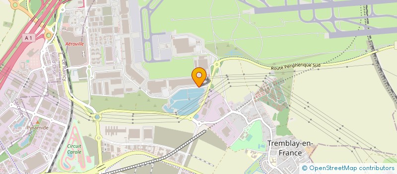 localisation de l'entreprise CONNECTING GROUND SERVICES à TREMBLAY-EN-FRANCE