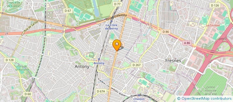 localisation de l'entreprise CONNECTING SELL à ANTONY