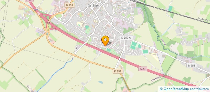 localisation de l'entreprise CONNECTIO  ORCHIES