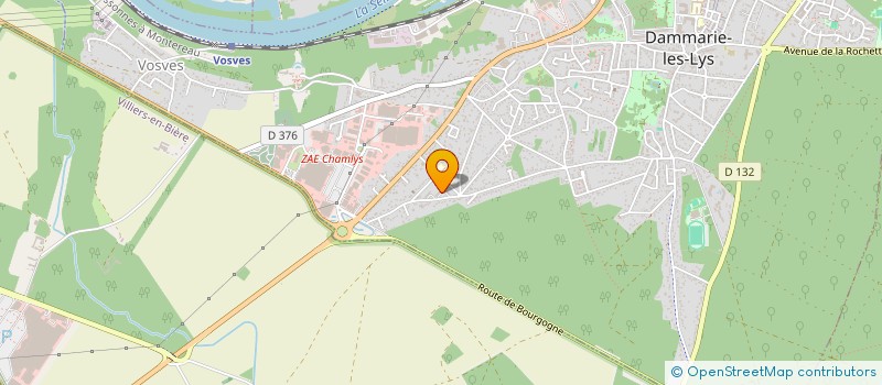 localisation de l'entreprise CONNECTION ASCENSION à DAMMARIE-LES-LYS