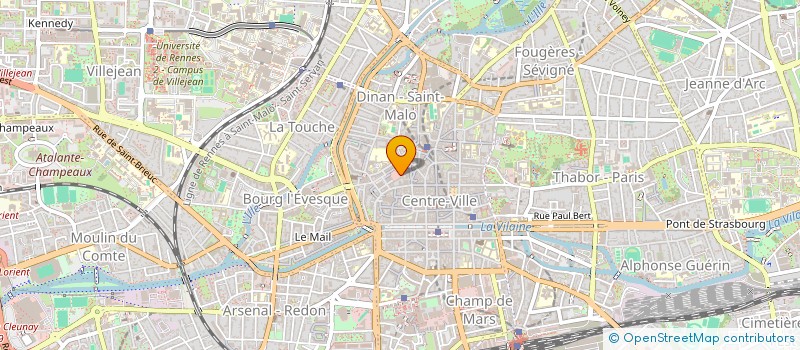 localisation de l'entreprise CONNECTION CLIENT à RENNES