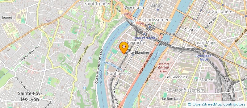 localisation de l'entreprise CONNECTION IN PROGRESS à LYON