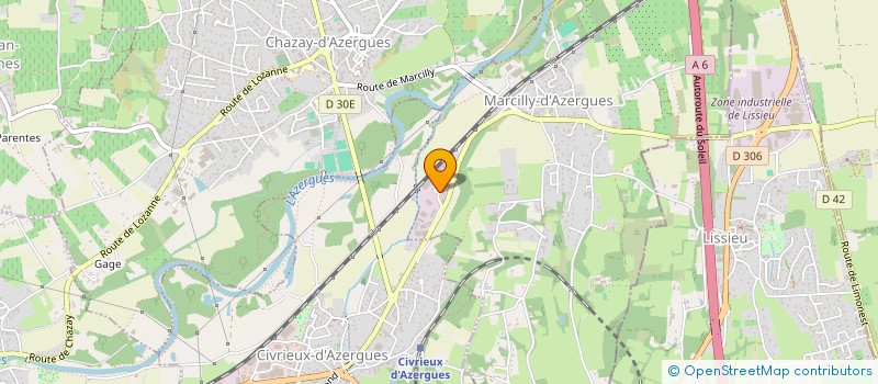 localisation de l'entreprise CONNECTIQUES INFORMATIQUES à MARCILLY-D'AZERGUES